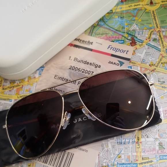 Marc Jacobs Aviator Sunglasses - Picture 4 of 8